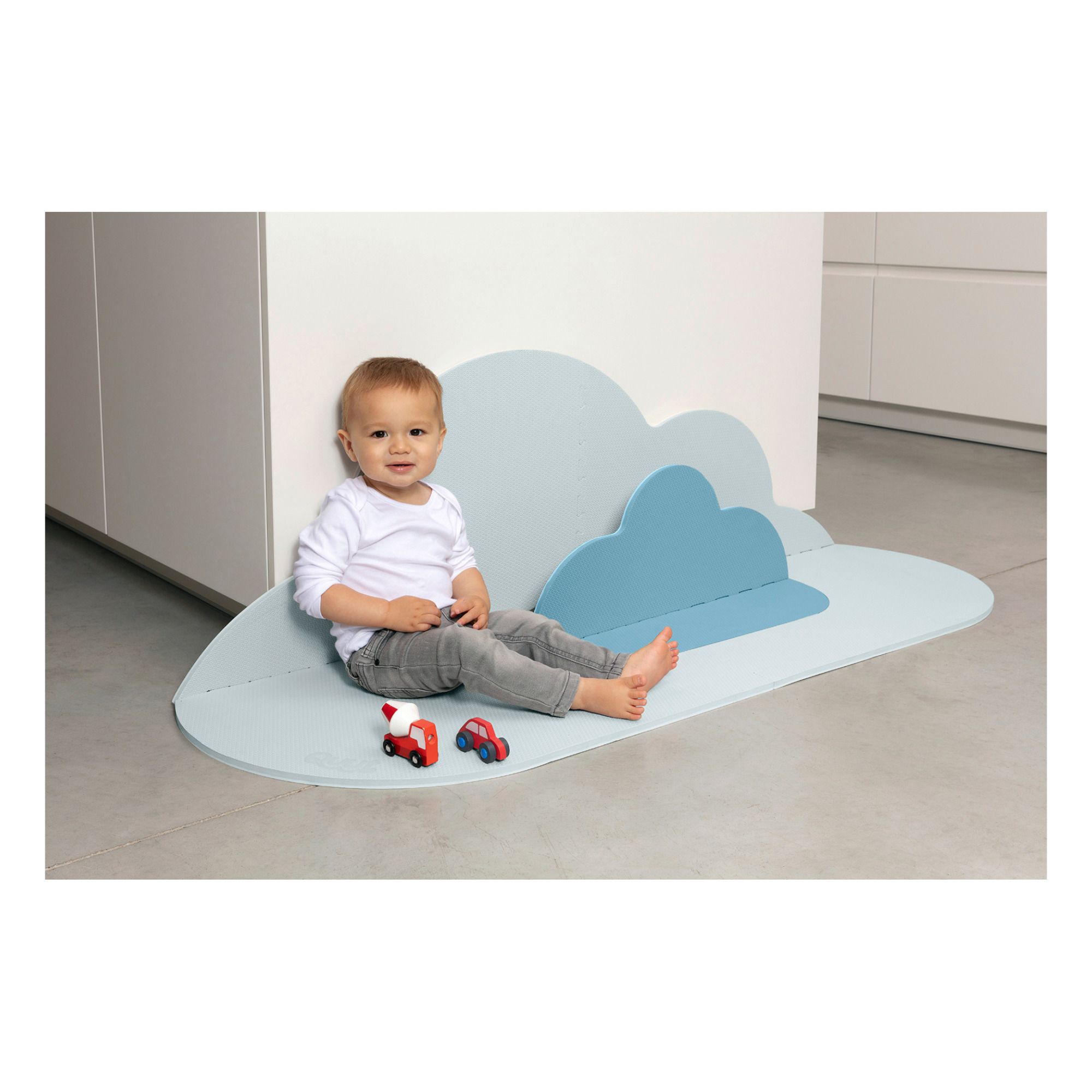 Cloud Foldable Playmat Light blue- Product image n°7