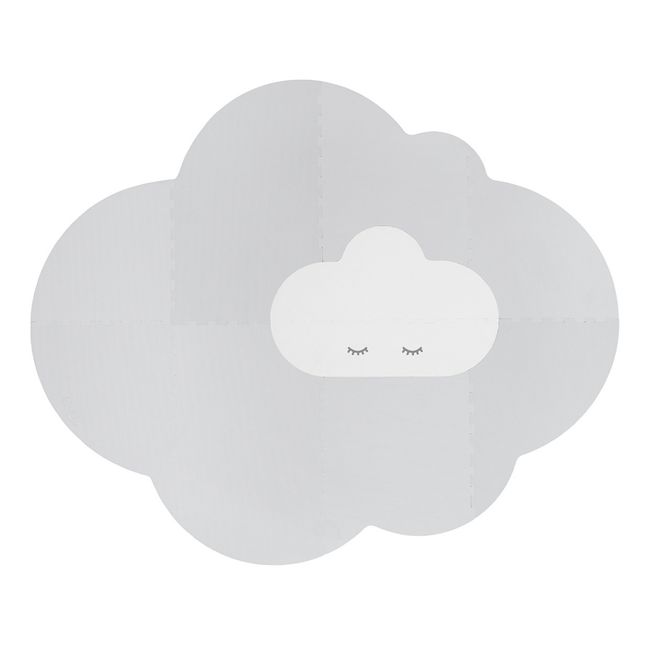 Alfombra de juego plegable Nube  | Gris Perla