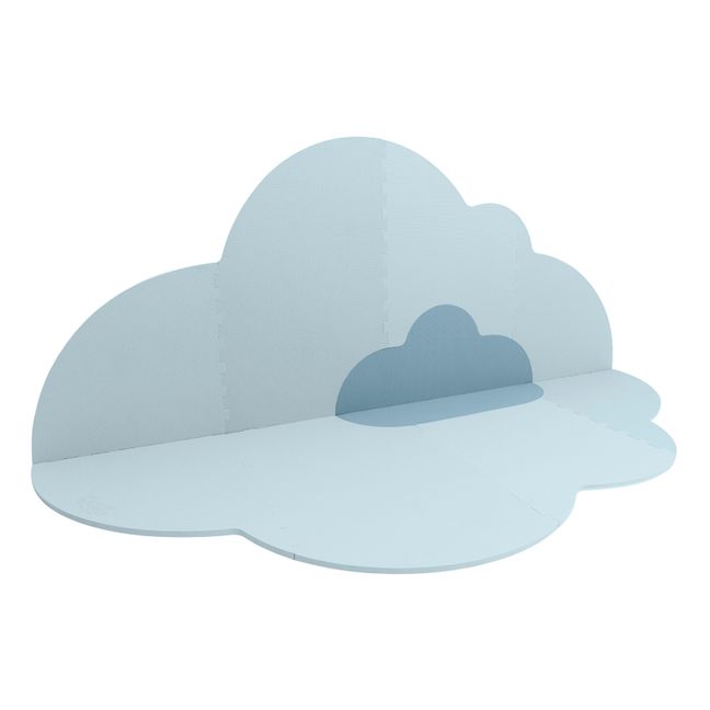 Tapis de jeu pliable Nuage | Bleu ciel