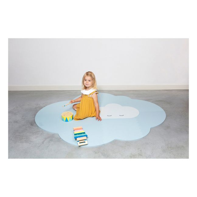 Cloud Foldable Playmat | Light blue