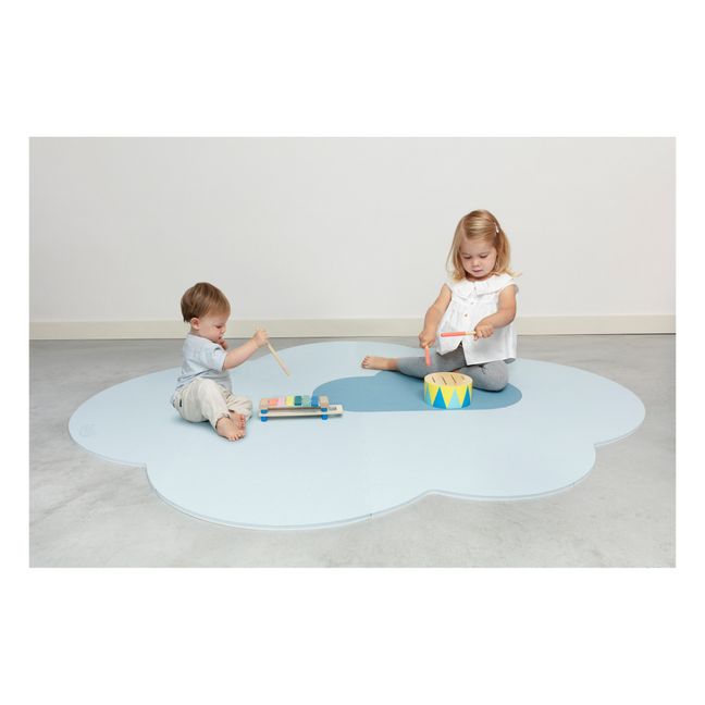 Cloud Foldable Playmat | Light blue