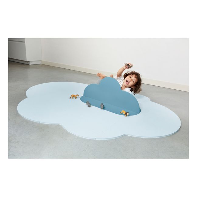 Tapis de jeu pliable Nuage | Bleu ciel