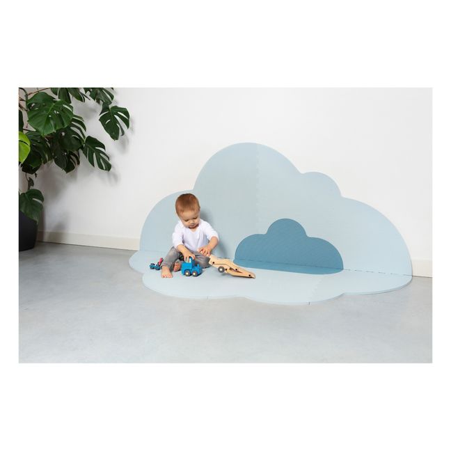 Cloud Foldable Playmat | Light blue