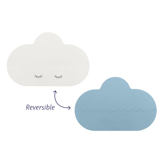 Cloud Foldable Playmat | Light blue
