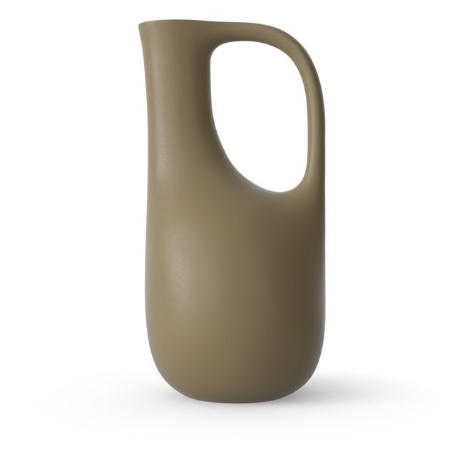 Liba Recycled Plastic Watering Can Olive green