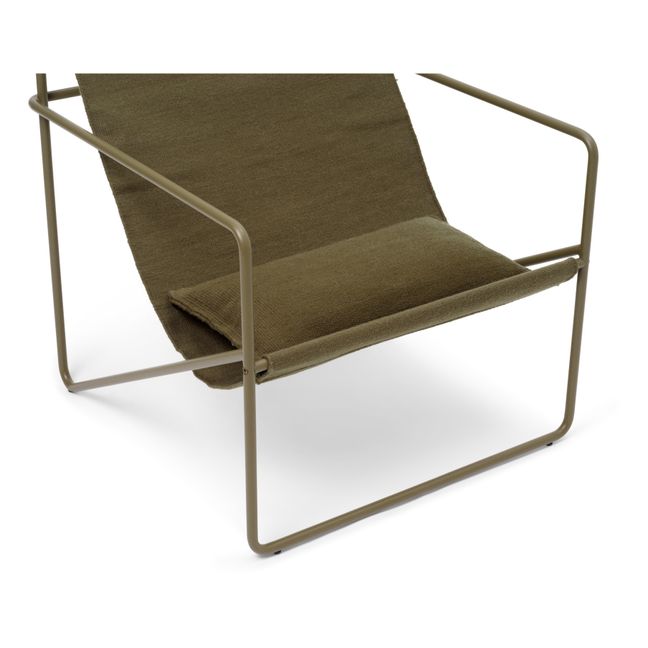 Coussin Desert 53x28 cm | Vert olive