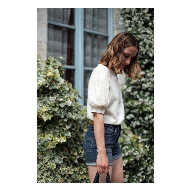 Bluse Poire - Damenkollektion  | Cremefarben