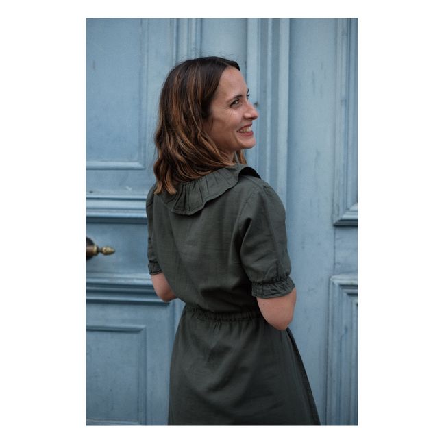 Kleid Camarine - Damenkollektion  | Waldgrün