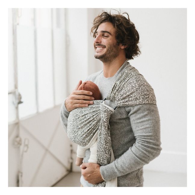 Sciarpa-fascia in cotone bio | Bianco