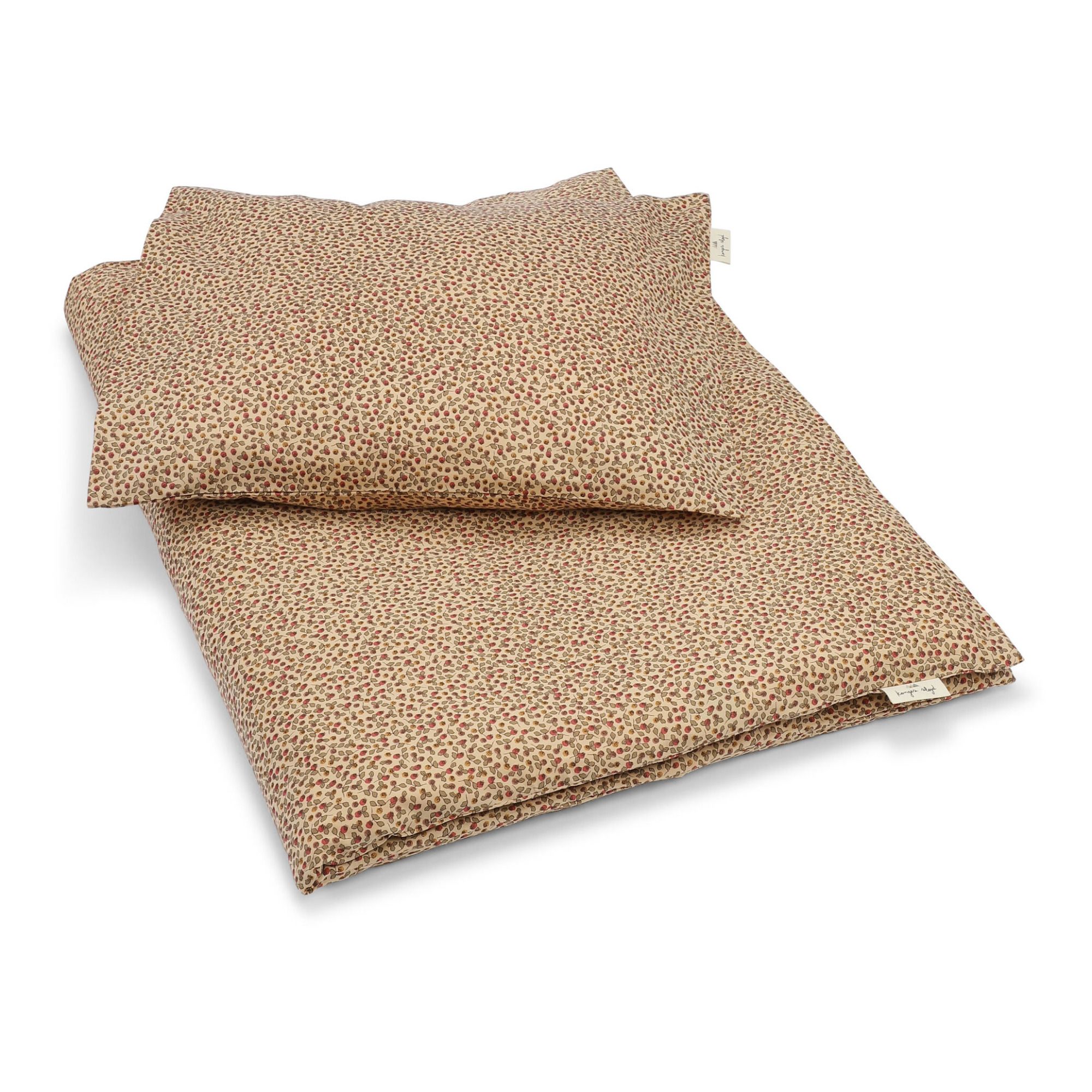 Konges Slojd - Parure de lit en coton bio - Rouge