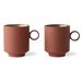 Mug en céramique - Set de 2 Terracotta- Miniature produit n°1
