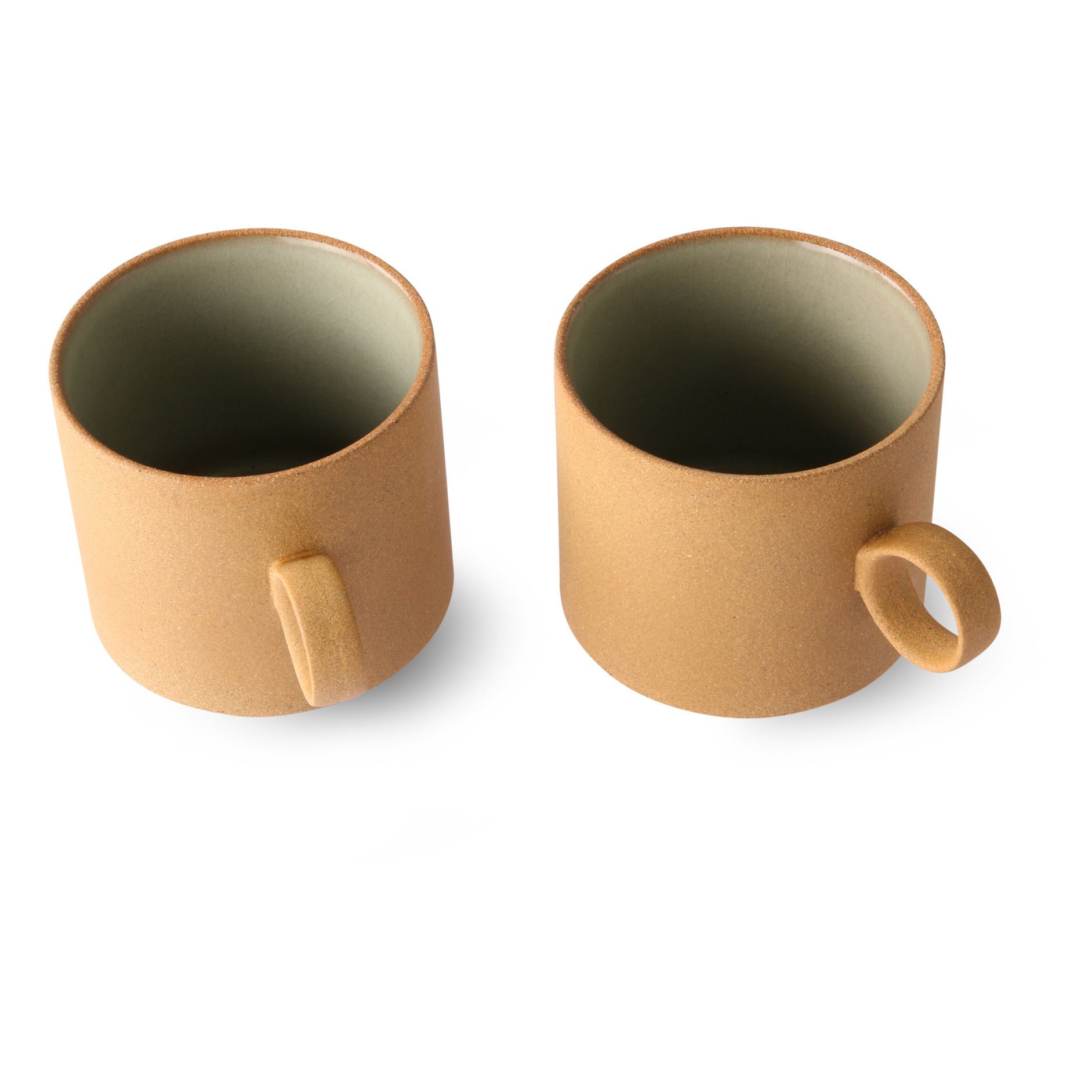 Mug en céramique - Set de 2 Ocre- Image produit n°2