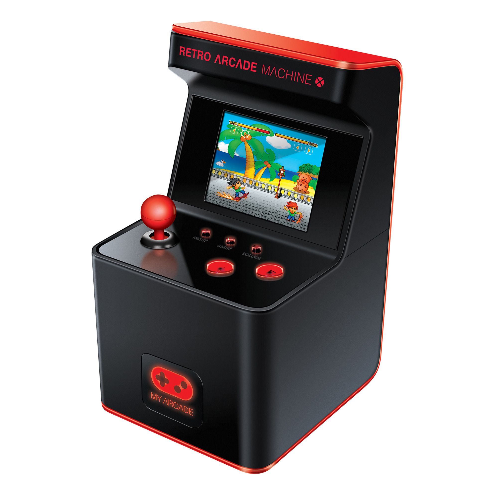 Ital - Console De Mini-arcade Récréative Portable Avec 250 Jeux à