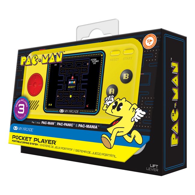 Consola de bolsillo retro Pac Man