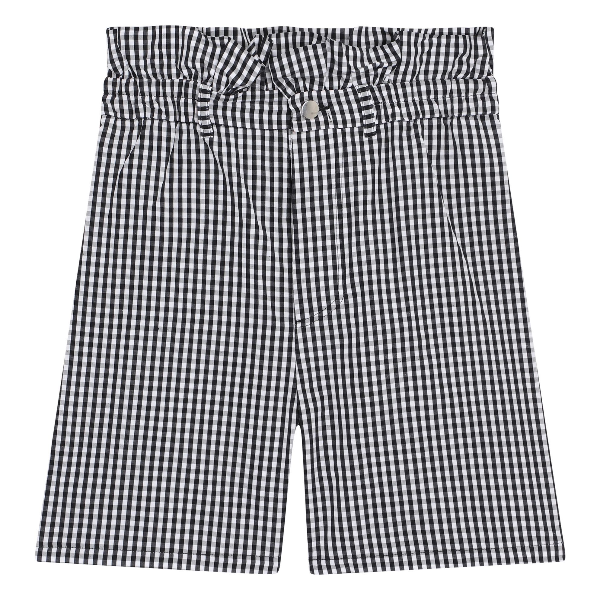 Roseanna - Short Laura Domino Coton et Lin - Femme - Noir