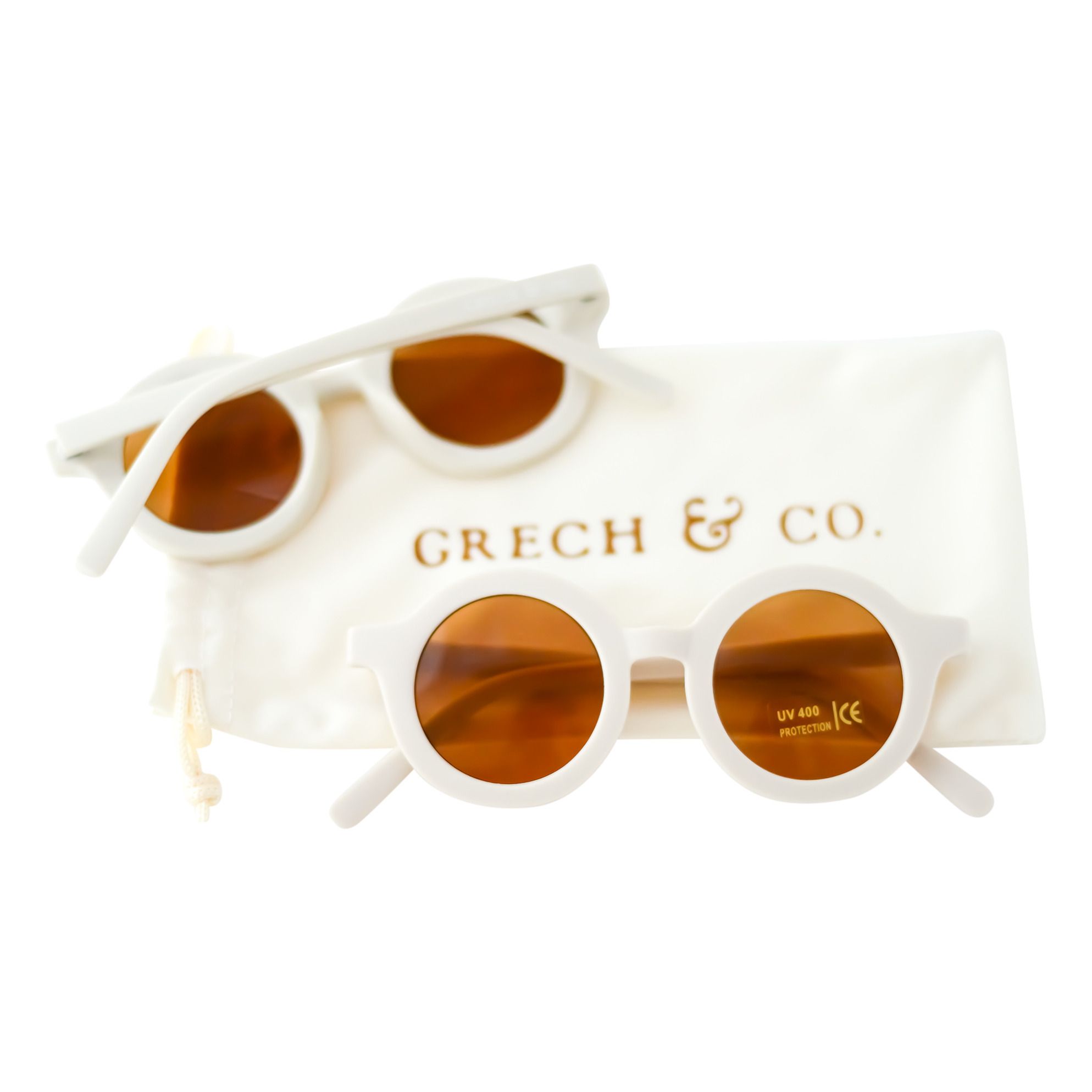 Grech & Co - Lunettes de soleil enfant verres polarisés - Golden - Le Petit  Zèbre
