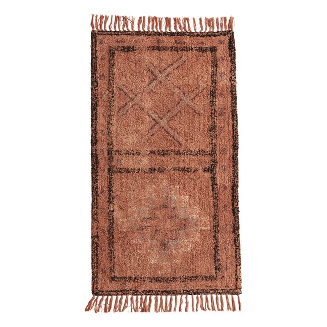 Alfombra de algodón - 70x140 cm | Naranja