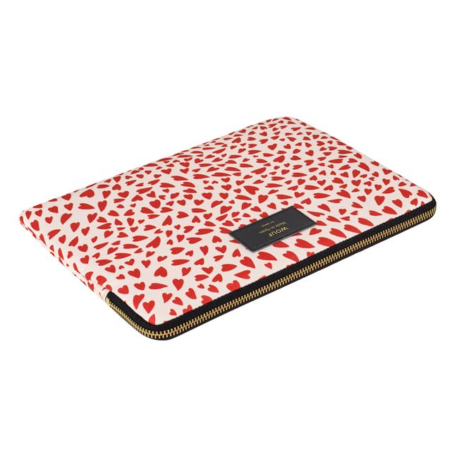 iPad-Tasche Heart Rot
