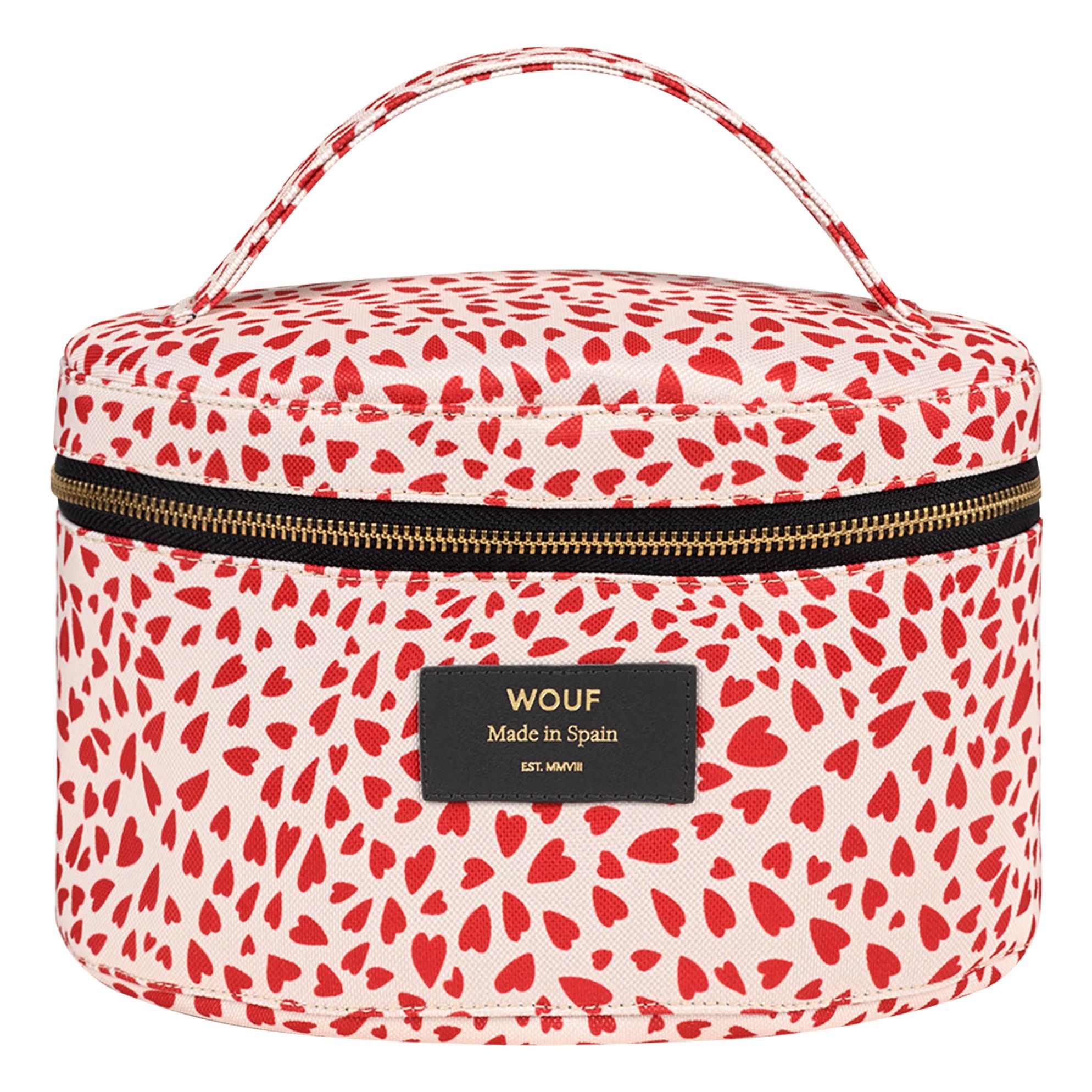Heart Makeup Bag Red- Product image n°0