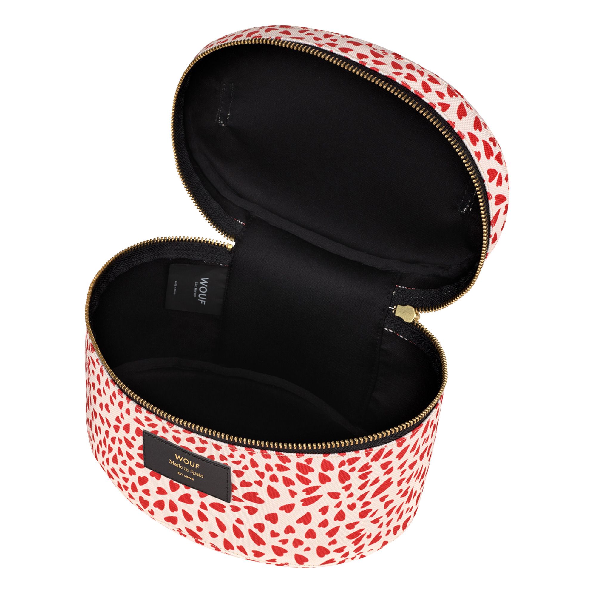 Heart Makeup Bag Red- Product image n°1