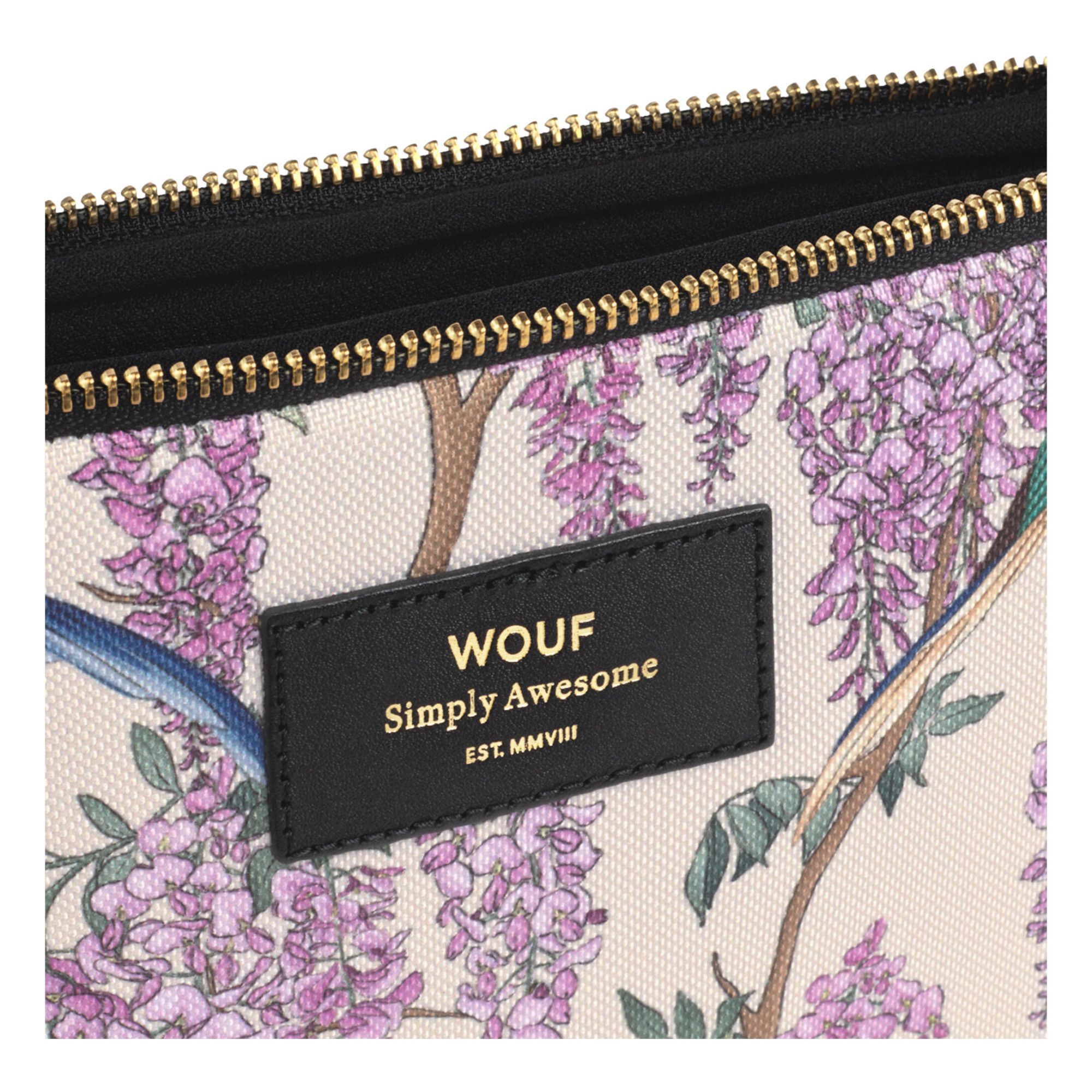 Pochette Ipad Glycine Malva Wouf Design Adulto