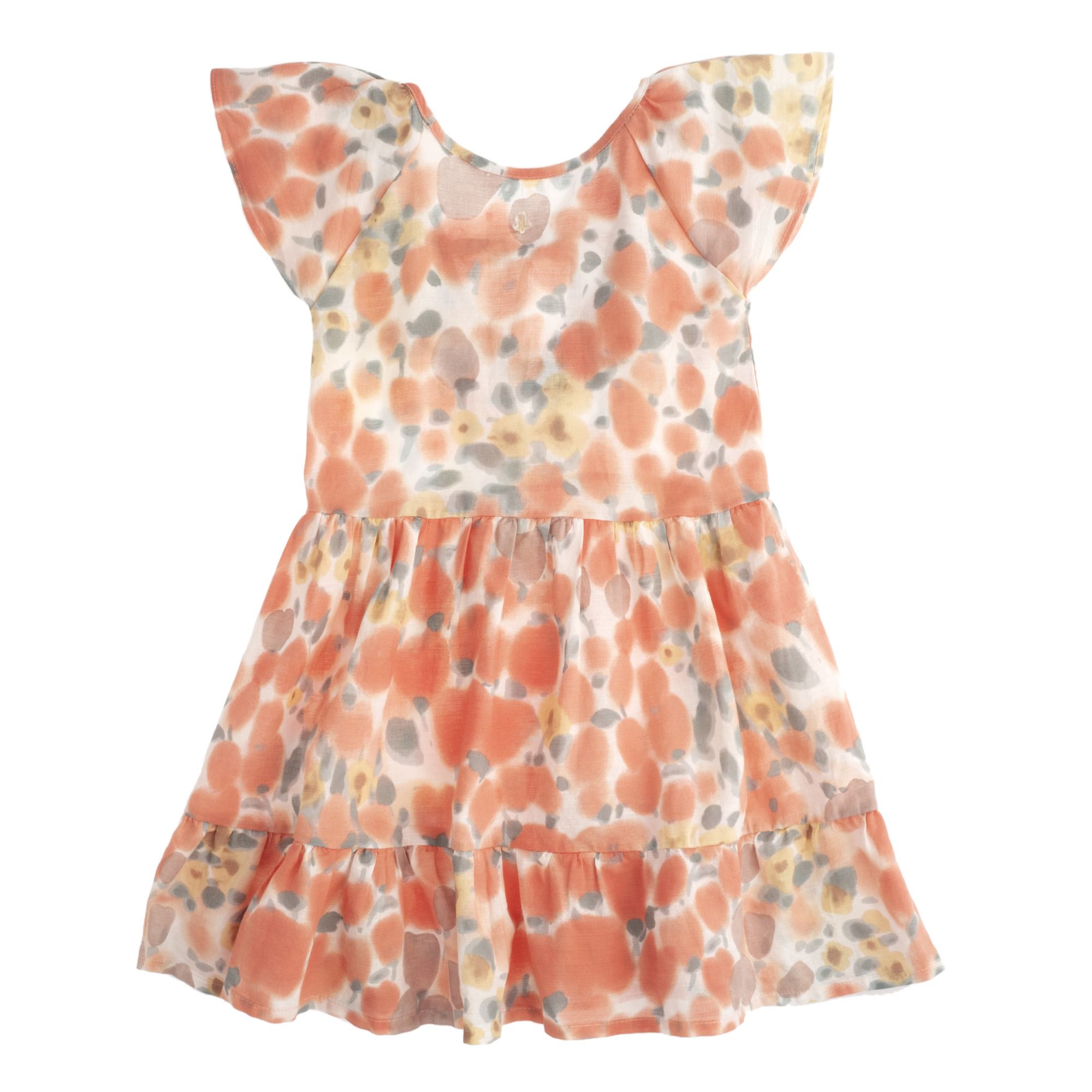 Tocoto Vintage - Robe Coton Fleurie - Fille - Rose