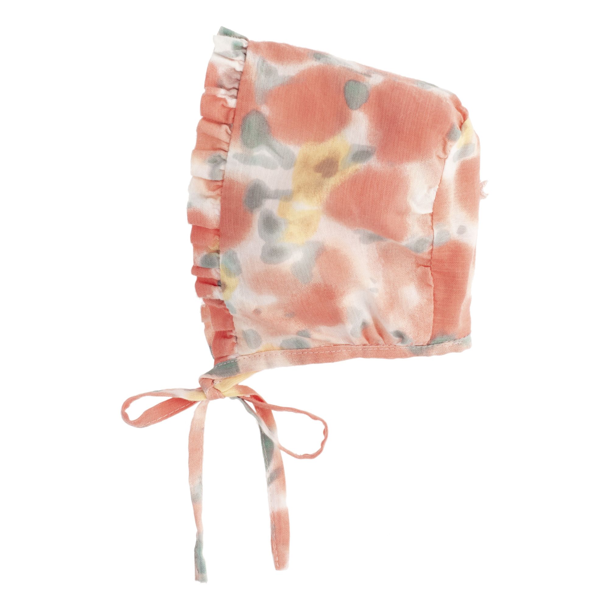 Tocoto Vintage - Chapeau Coton Fleuri - Fille - Rose