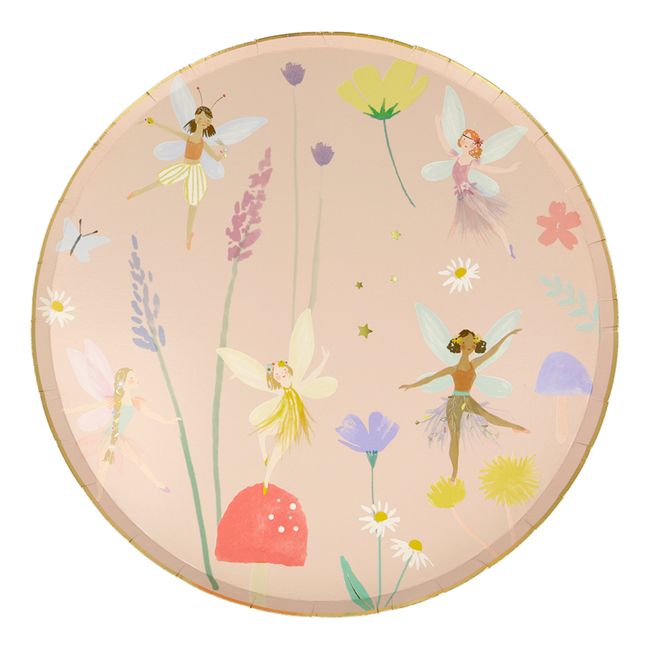Assiettes en carton Féérie - Set de 8