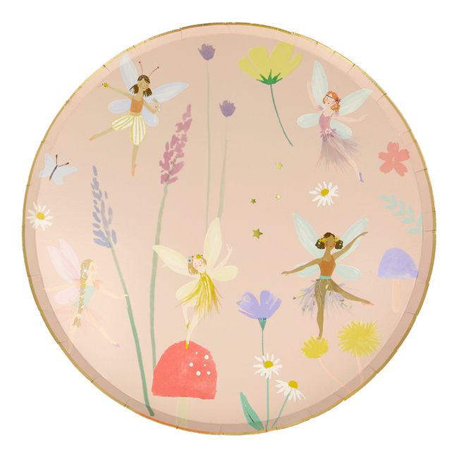 Fairy Paper Plates - Set of 8