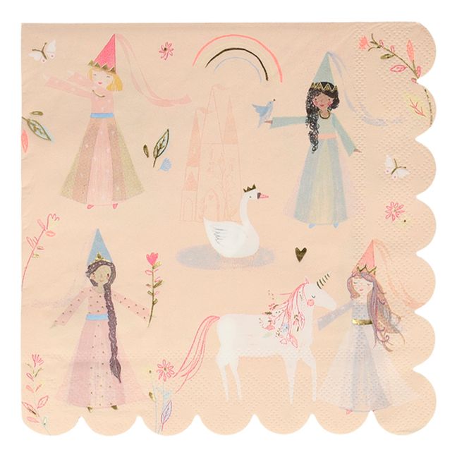 Servilletas de papel Princesa - Set de 16