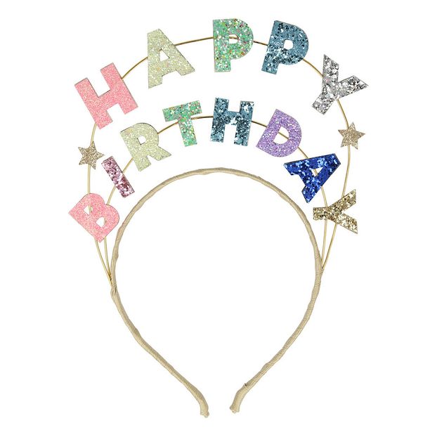 NEU Haarreif Happy Birthday Prinzessin 