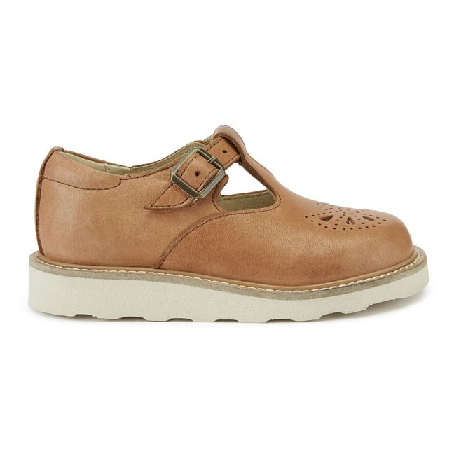 Riemchenschuhe Rosie | Kamelbraun