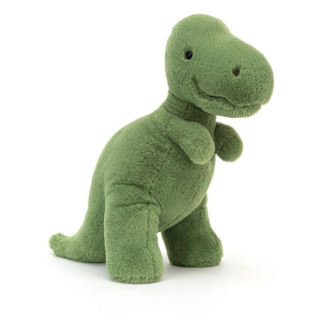 Doudou dinosaure avec lange pour bébé garçon