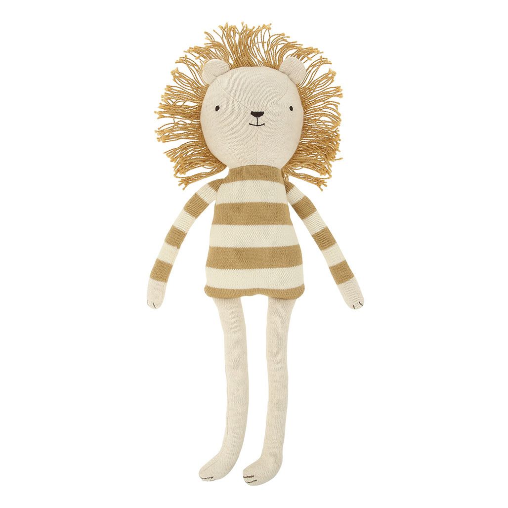 Meri Meri - Peluche Lion en coton bio - Multicolore