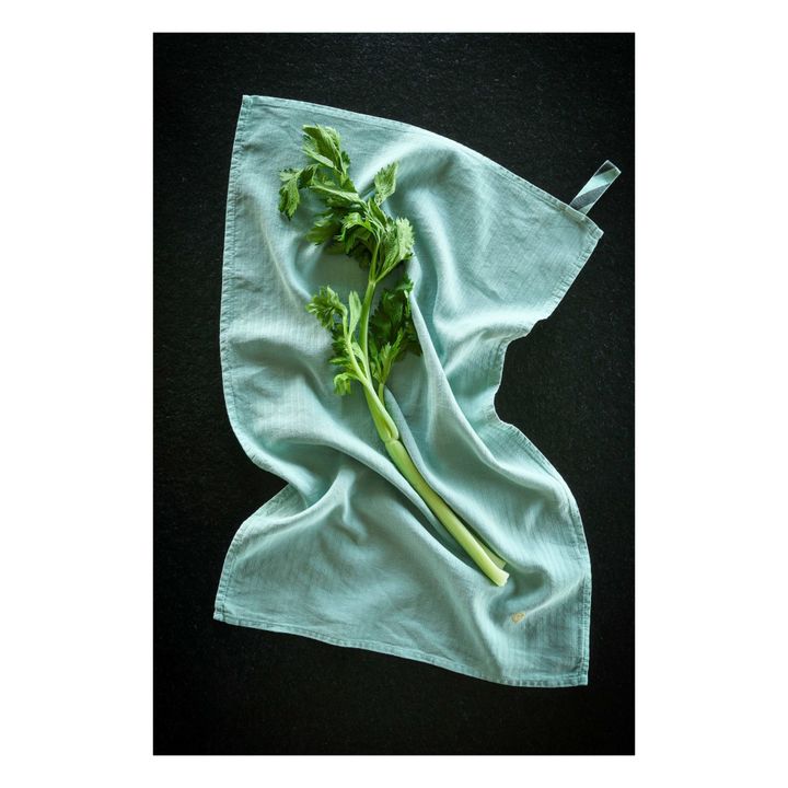 Paño de cocina Marcel | Verde Celedón- Imagen del producto n°1