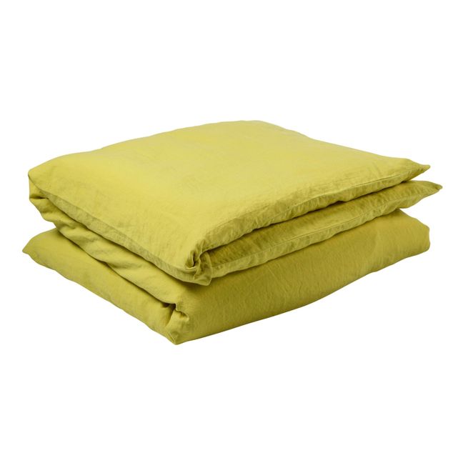 Funda de Edredón Mona de Cáñamo | Amarillo