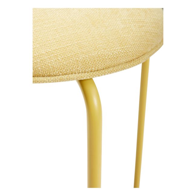 Taburete de metal | Amarillo