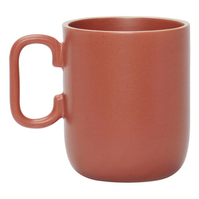 Ceramic Mug Brick red