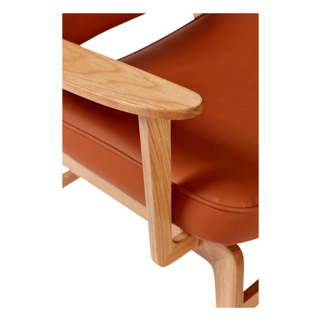 FSC Wooden Base Lounge Chair