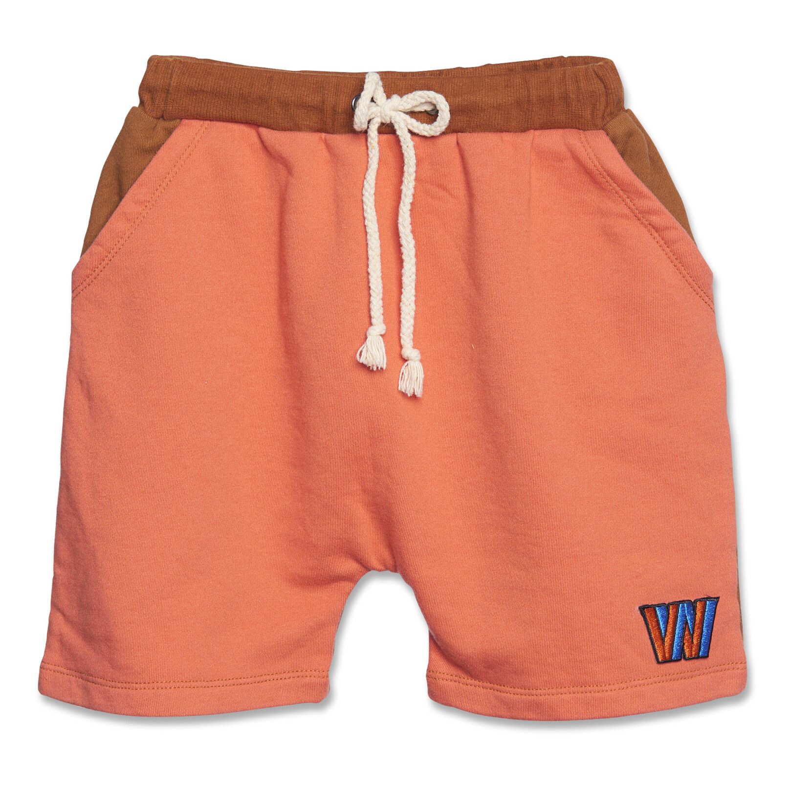Shorts Bicolore Arancione Wander \u0026 Wonder Moda Bambino