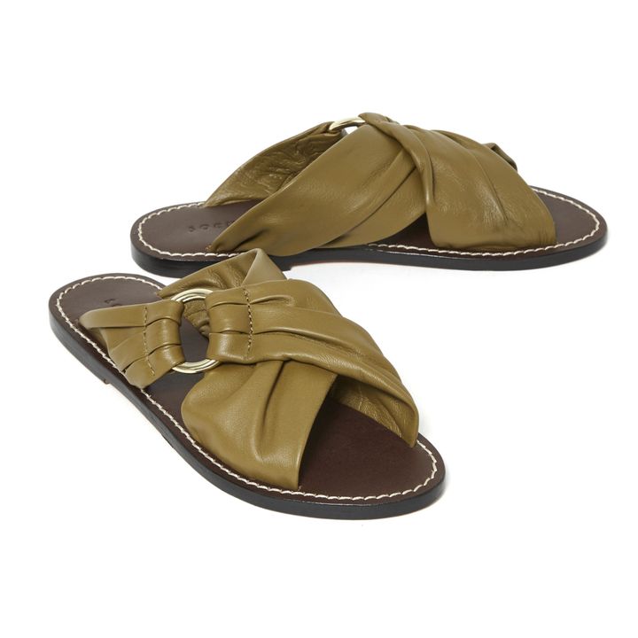 Soeur - Mistral Leather Sandals - Bronze | Smallable