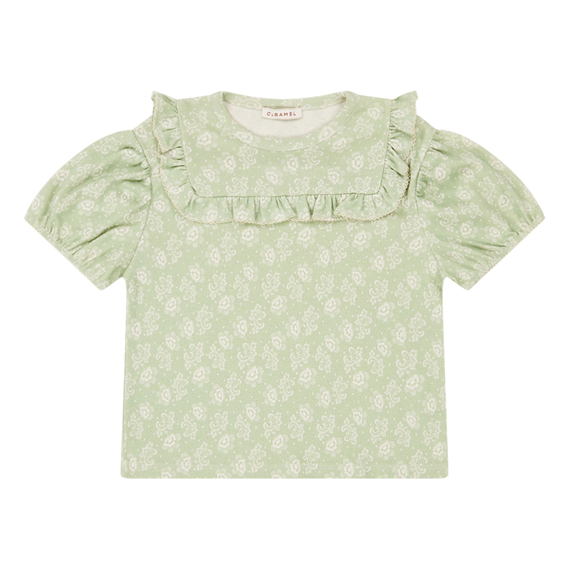 Caramel - Blouse Lionfish - Fille - Vert d'eau