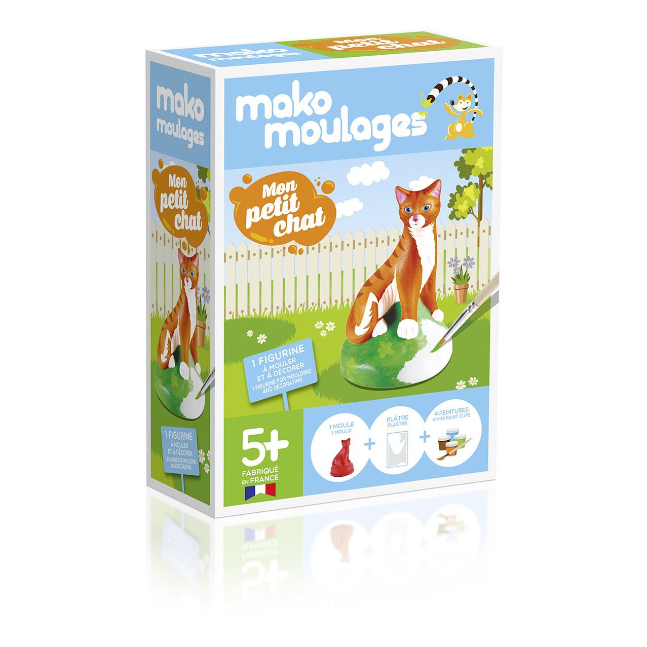 Mako Moulages - Coffret Mon petit chat - Multicolore