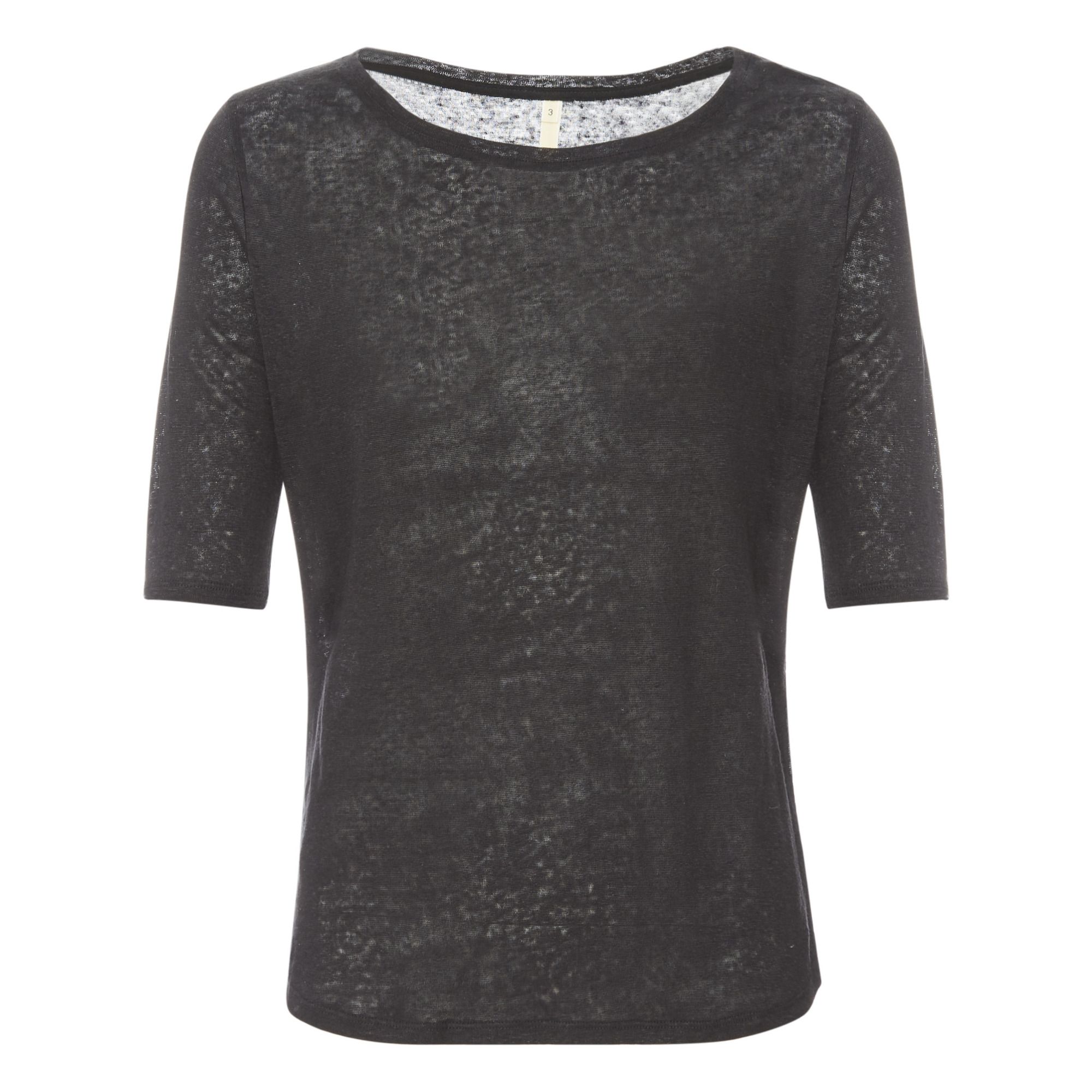 Bellerose - T-shirt Seas Lin - Collection Femme - - Noir