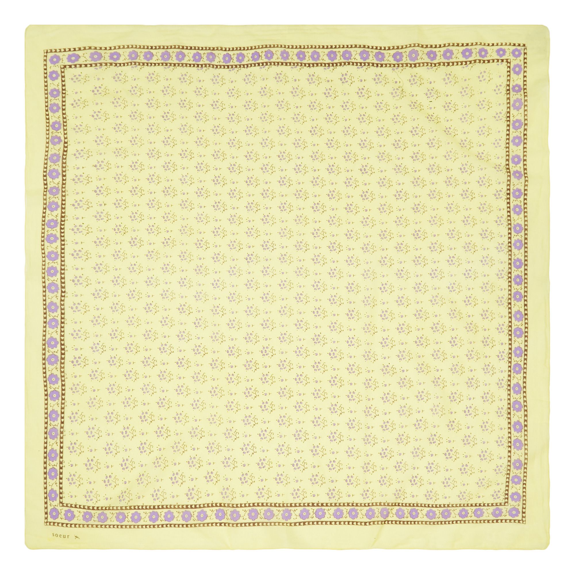 Soeur - Foulard Classique - Femme - Jaune
