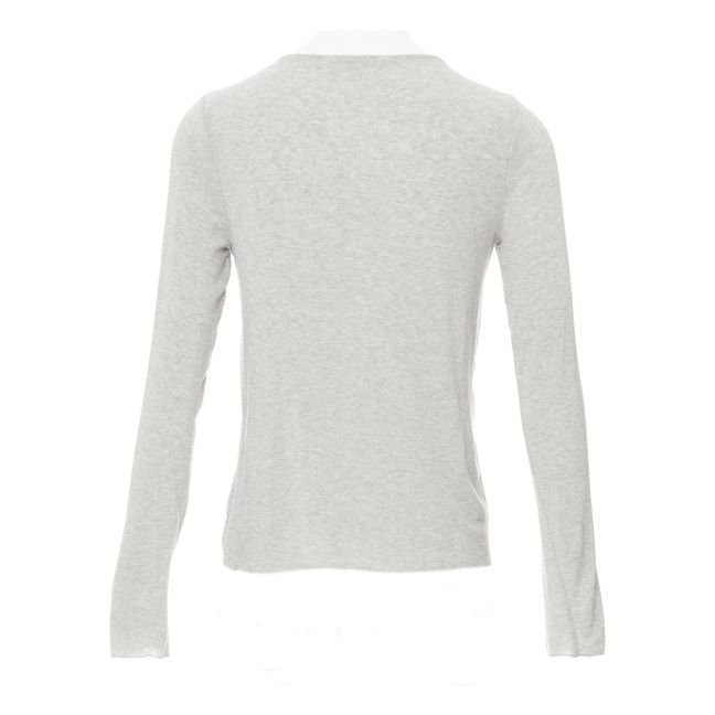 Agnete T-Shirt  | Light grey