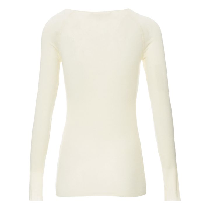 T-Shirt Amalie | Blanc cassé- Image produit n°4