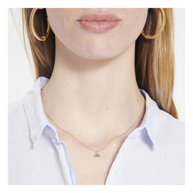 Uzi Earrings | Gold