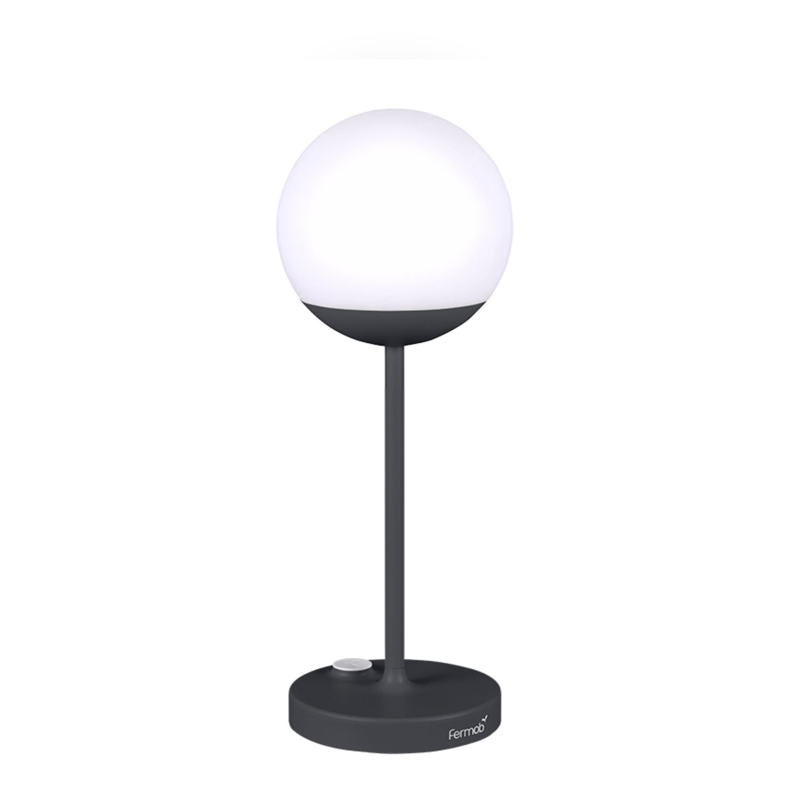 Fermob - Lampe d'extérieur à poser Moon - Carbone