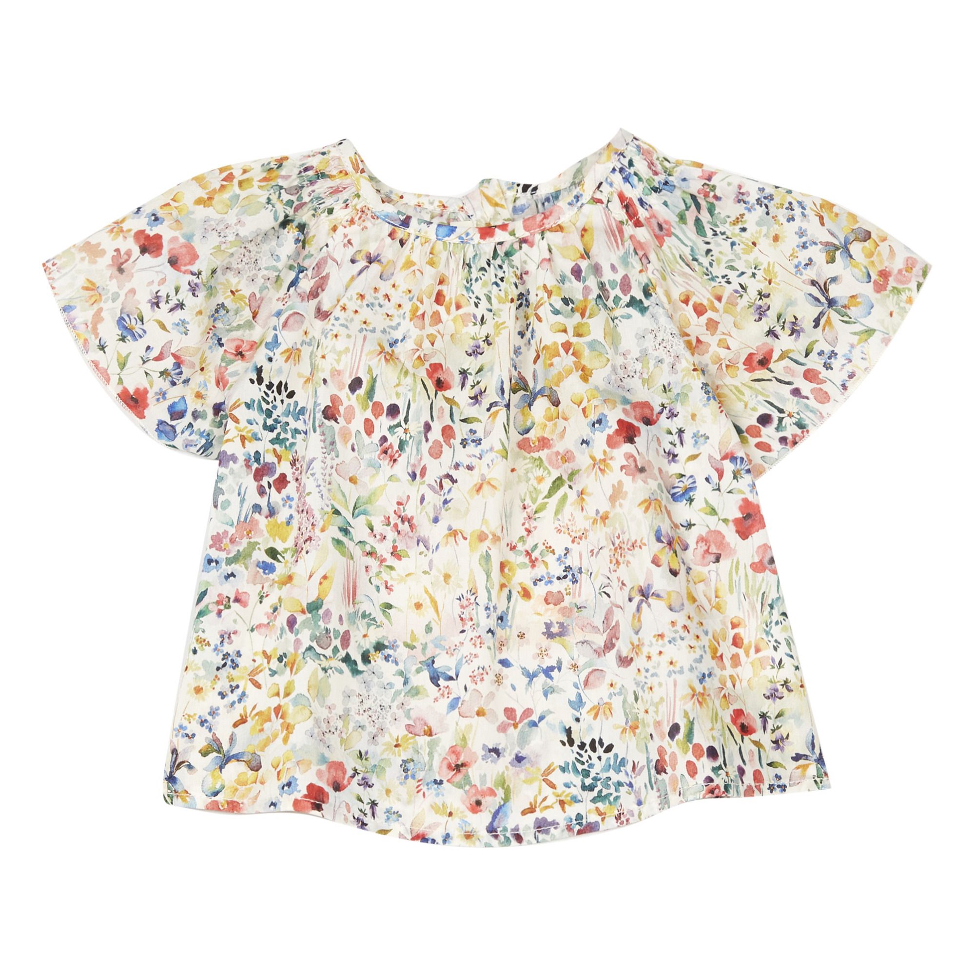 Zhoe & Tobiah - Blouse Fleurie - Fille - Rouge